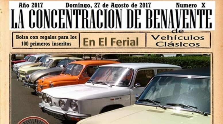 X Concentración de vehículos clásicos de Benavente