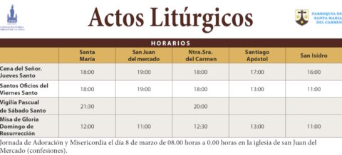 Conoce la programación completa de la Semana Santa 2024 en Benavente
