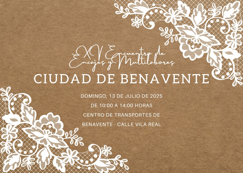 El arte del encaje se da cita en Benavente con el XV Encuentro de Encajeras