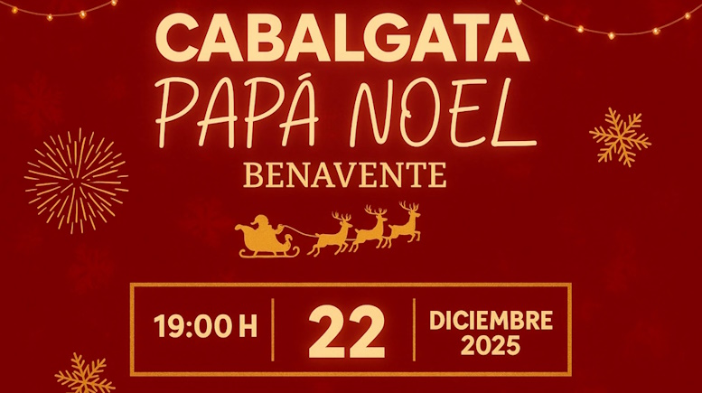Cabalgata de Papa Noel 2025 Benavente