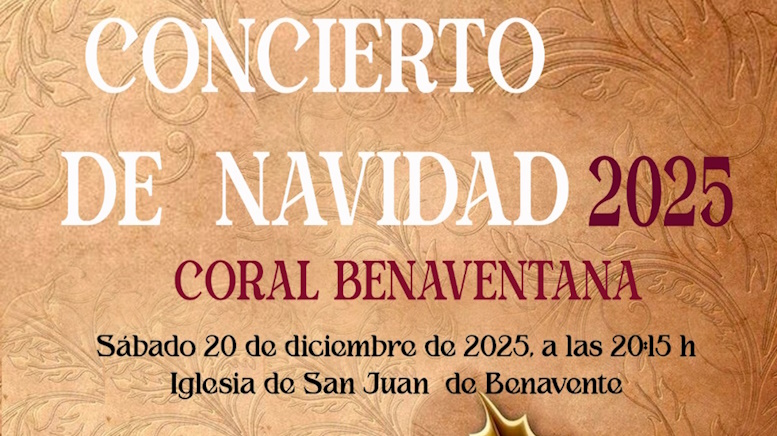 Coral Benaventana. Concierto de Navidad