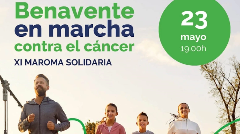 Benavente en marcha contra el cáncer XI Maroma Solidaria
