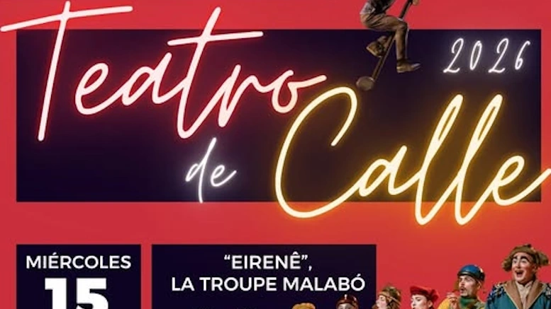 Cartel Teatro de calle 2026 , Benavente